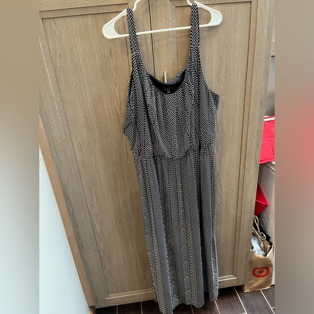 Black maxi dress